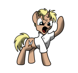 Size: 923x866 | Tagged: safe, artist:grinning-alex, pony, gordon ramsay, hilarious in hindsight, ponified, solo