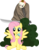 Size: 1024x1309 | Tagged: safe, artist:lucefudu, fluttershy, g4, imminent death, imminent murder, jason voorhees, out of character, simple background, transparent background, vector