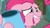 Size: 1577x881 | Tagged: safe, screencap, pinkie pie, g4, my little pony: friendship is magic, the gift of the maud pie, debating, faic, female, floppy ears, hug, lip bite, manehattan, party cannon, sad, sentimental value, solo, sweat