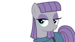 Size: 1366x768 | Tagged: safe, artist:luchita27, maud pie, g4, the gift of the maud pie, clothes, female, simple background, smiling, solo, transparent background, vector, when she smiles
