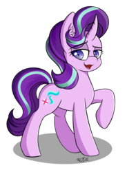 Size: 1400x1900 | Tagged: safe, artist:fezcake, starlight glimmer, pony, unicorn, g4, the crystalling, female, simple background, solo, transparent background