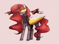 Size: 1024x768 | Tagged: safe, artist:orfartina, oc, oc only, pony, robot, robot pony, solo