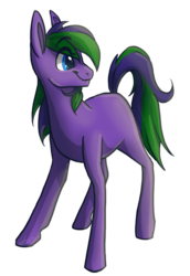 Size: 1047x1524 | Tagged: safe, artist:ebonytails, oc, oc only, oc:amethyst stone, earth pony, pony, blank flank, realistic horse legs, requested art, simple background, transparent background