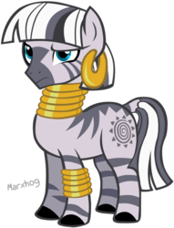 Size: 724x950 | Tagged: safe, artist:marxhog, twilight sparkle, zecora, zebra, g4, alternate hairstyle, female, haircut, simple background, solo, transparent background, vector