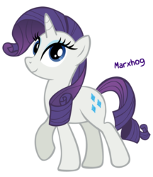 Size: 750x867 | Tagged: safe, artist:marxhog, rarity, g4, female, simple background, solo, transparent background, vector