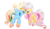 Size: 1024x587 | Tagged: safe, artist:anobouzu, fluttershy, rainbow dash, pegasus, pony, g4, boop, duo, eye contact, female, imminent kissing, kissing, lesbian, lidded eyes, looking at each other, looking at someone, mare, noseboop, ship:flutterdash, shipping