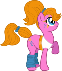 Size: 440x510 | Tagged: safe, artist:cloudy glow, starlight (g1), earth pony, pony, g1, g4, my little pony tales, clothes, female, g1 to g4, generation leap, leg warmers, mare, simple background, solo, transparent background