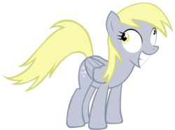 Size: 1443x1072 | Tagged: safe, artist:ranviet, derpy hooves, pegasus, pony, g4, female, insanity, mare, simple background, smiling, solo, transparent background, vector