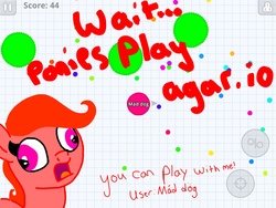 Size: 2048x1536 | Tagged: safe, oc, oc only, oc:rihanna bell pepper, agar.io, text