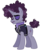 Size: 2500x3000 | Tagged: safe, artist:cheezedoodle96, prance (g4), undertone, pony, unicorn, g4, the mane attraction, .svg available, background pony, chest hair, clothes, high res, male, memorial, ponified, prince (musician), rest in peace, rest in purple, sad, simple background, solo, stallion, svg, transparent background, vector, vest