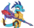 Size: 4375x3691 | Tagged: safe, artist:sketchmcreations, princess ember, dragon, g4, gauntlet of fire, armor, bloodstone scepter, dragon armor, dragon lord ember, dragoness, female, inkscape, open mouth, simple background, solo, transparent background, vector