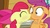 Size: 896x496 | Tagged: safe, artist:unoriginai, edit, edited screencap, screencap, apple bloom, scootaloo, pegasus, pony, g4, my little pony: friendship is magic, on your marks, blushing, cute, cutie mark, discovery family logo, female, filly, foal, kiss edit, kiss on the lips, kissing, lesbian, ship:scootabloom, shipping, the cmc's cutie marks, watermark