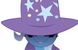 Size: 1124x720 | Tagged: safe, artist:jongoji245, trixie, pony, unicorn, g4, no second prances, faic, female, kubrick stare, mare, simple background, solo, that was fast, transparent background, trixie's glare, vector