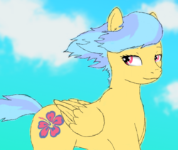 Size: 900x760 | Tagged: safe, artist:verbose, oc, oc only, oc:windy wave, pegasus, pony, solo