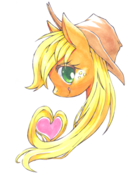 Size: 922x1200 | Tagged: safe, artist:hashioaryut, applejack, earth pony, pony, g4, female, mare, solo