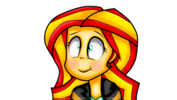 Size: 5000x2811 | Tagged: safe, artist:hurricanestarpegasus, sunset shimmer, equestria girls, g4, my little pony equestria girls: friendship games, female, solo