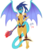 Size: 3000x3510 | Tagged: safe, artist:e-e-r, princess ember, dragon, equestria girls, g4, gauntlet of fire, bloodstone scepter, breasts, busty princess ember, dragon armor, dragon lord ember, equestria girls-ified, female, high res, horn, horned humanization, humanized, sexy, signature, simple background, solo, tailed humanization, transparent background