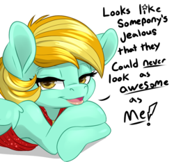 Size: 818x763 | Tagged: safe, artist:pusspuss, lightning dust, pegasus, pony, g4, alternate hairstyle, bedroom eyes, clothes, dialogue, dress, female, lightning babe, lipstick, looking at you, open mouth, simple background, smiling, solo, transparent background