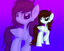 Size: 3750x3000 | Tagged: safe, artist:anonymous, oc, oc only, oc:linormusicbeat, pegasus, pony, female, gradient background, high res, mare, solo, wallpaper