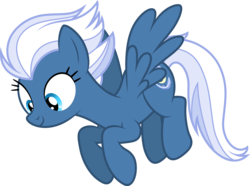 Size: 5000x3717 | Tagged: safe, artist:ambassad0r, artist:dashiesparkle, night glider, pegasus, pony, g4, .svg available, cute, female, flying, glideabetes, mare, ponyscape, show accurate, simple background, smiling, solo, transparent background, vector