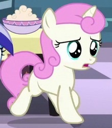 Size: 294x335 | Tagged: safe, screencap, minuette, twinkleshine, pony, unicorn, amending fences, g4, cropped, filly, running
