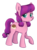 Size: 1024x1371 | Tagged: safe, artist:midnightpremiere, lily longsocks, hedgehog, crusaders of the lost mark, g4, adorasocks, cute, female, filly, foal, lilydorable, looking at you, pigtails, raised hoof, scrunchie, simple background, smiling, solo, transparent background