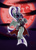 Size: 2674x3728 | Tagged: safe, artist:brother orin, coloratura, bat pony, pony, vampony, g4, bat ponified, countess coloratura, crossover, high res, killer instinct, mare in the moon, mira, moon, race swap