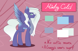 Size: 3500x2300 | Tagged: safe, artist:starletxox, oc, oc only, oc:minty cold, high res, reference sheet