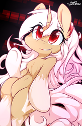 Size: 1250x1920 | Tagged: safe, artist:dshou, oc, oc only, oc:gamma the pony, pony, solo