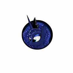 Size: 1200x1200 | Tagged: safe, artist:lakword, princess luna, g4, female, simple background, solo, transparent background