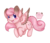 Size: 1280x1097 | Tagged: safe, artist:mondlichtkatze, clefairy, pegasus, pony, crossover, female, mare, pokémon, ponified, simple background, solo, transparent background