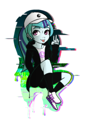 Size: 596x880 | Tagged: safe, artist:slimegrave, sonata dusk, equestria girls, g4, cute, female, looking at you, solo, sonatabetes, tongue out