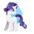 Size: 2000x2000 | Tagged: safe, artist:okaces, rarity, g4, chest fluff, cute, female, heart eyes, high res, simple background, solo, transparent background, wingding eyes