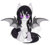 Size: 3343x2995 | Tagged: safe, artist:wicklesmack, oc, oc only, oc:amaranth, bat pony, pony, high res, simple background, solo, transparent background