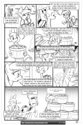 Size: 2100x3150 | Tagged: safe, artist:burning-heart-brony, applejack, rarity, spike, comic:friendship isnt canon, g4, bad dream, basket, bushel basket, comic, fire, high res, older, older spike