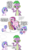 Size: 855x1500 | Tagged: safe, artist:root, princess cadance, princess flurry heart, spike, alicorn, dragon, earth pony, pony, g4, comic, daydream, fantasy, fat, food, freckles, gap teeth, imagination, lazy, obese, older, older spike, poor, popcorn, poverty, princess decadence, race swap, tooth gap, uncle spike, white trash