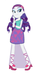 Size: 400x773 | Tagged: safe, artist:sunsetshimmer333, rarity, equestria girls, g4, alternate clothes, alternate hairstyle, female, high heels, solo