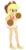 Size: 1800x3500 | Tagged: safe, alternate version, artist:mixiepie, applejack, equestria girls, g4, cheerleader, clothes, female, midriff, paint tool sai, school spirit, shoes, simple background, sneakers, socks, solo, transparent background, vector