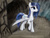 Size: 3200x2400 | Tagged: safe, artist:aurelleah, oc, oc only, oc:mellatune, pegasus, pony, blue eyes, caduceus, cave, cliff, detailed, female, frown, high res, mare, rain, sad, signature, solo