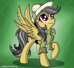 Size: 868x800 | Tagged: safe, artist:arthur9078, artist:kp-shadowsquirrel, daring do, g4, female, solo