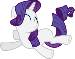 Size: 7648x6000 | Tagged: safe, artist:yetioner, rarity, pony, unicorn, g4, the gift of the maud pie, .svg available, ^^, absurd resolution, behaving like pinkie pie, cute, eyes closed, female, jumping, mare, missing cutie mark, raribetes, simple background, solo, transparent background, vector