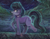 Size: 1047x812 | Tagged: safe, artist:cherivinca, octavia melody, earth pony, pony, g4, bowtie, female, mare, night, outdoors, solo, walking