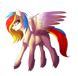 Size: 975x957 | Tagged: safe, artist:orfartina, oc, oc only, pegasus, pony, solo