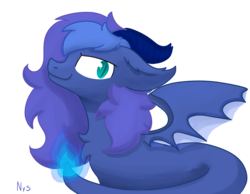 Size: 9000x7000 | Tagged: safe, artist:scaryscorie, princess luna, dragon, g4, absurd resolution, dragoness, dragonified, female, lunadragon, s1 luna, smiling, solo, species swap, spread wings