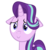 Size: 3000x3000 | Tagged: safe, artist:sol-r, starlight glimmer, pony, unicorn, g4, the crystalling, :>, cute, female, floppy ears, glimmerbetes, high res, inverted mouth, mare, simple background, smiling, solo, transparent background