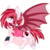 Size: 1000x1000 | Tagged: safe, artist:dreamyeevee, oc, oc only, oc:ruby dust, bat pony, pony, bracelet, choker, clothes, leather jacket, solo, spiked choker, spiked wristband