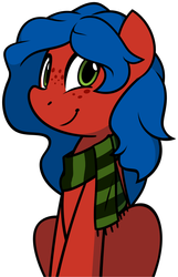 Size: 1151x1787 | Tagged: safe, artist:furrgroup, oc, oc only, oc:taiko drum, earth pony, pony, clothes, scarf, simple background, solo, white background