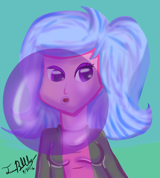 Size: 900x1000 | Tagged: safe, artist:twibubblegum, oc, oc only, oc:sugerless bubblegum, equestria girls, g4, bubblegum, clothes, food, gum, jacket, t-shirt