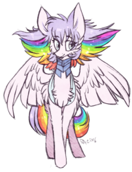 Size: 470x611 | Tagged: safe, artist:tay-niko-yanuciq, pegasus, pony, anime, female, kill la kill, mare, ponified, ragyo kiryuin, simple background, solo, transparent background