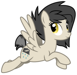 Size: 818x799 | Tagged: safe, artist:lostinthetrees, oc, oc only, oc:storm feather, flying, solo